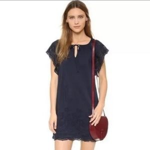 Madewell Embroidered Eyelet Moontide Dress XXS